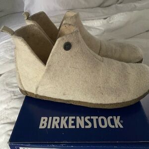 Birkenstock Cream Shoes